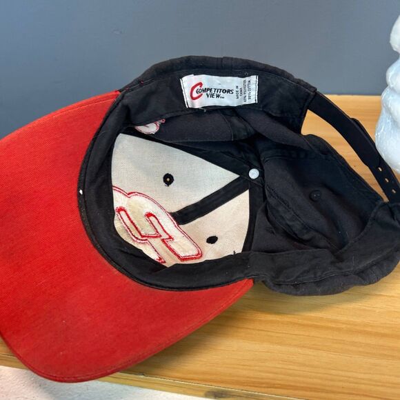 Dale Earnhardt Nascar Competitors View Snapback Hat Cap Black Red - Picture 7 of 8